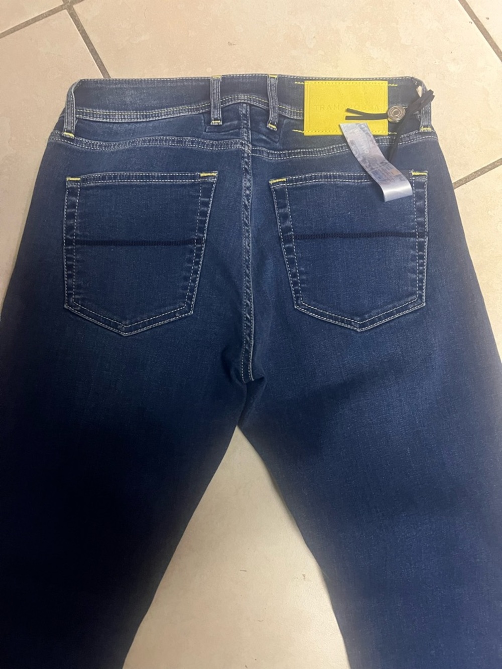 Tramarossa Blue Cotton Michelangelo Limited Edition Men Size 32